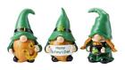 Ensemble miniature de jardin de gnomes 3, 5 pouces de la Saint-Patrick - Achetez 3 économisez 
