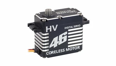 Hochvolt CORELESS Digitalservo HV7346MG 46,9 KG 0,12sec.  AMXRACING AMEWI 28968 - Bild 1 von 2