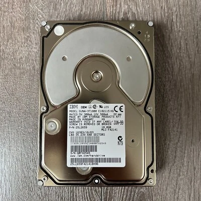 IBM DJNA-371800 18 GB ATA IDE interne Festplatte - Bild 1 von 4