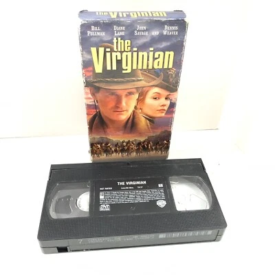 The Virginian VHS (2000) Bill Pullman TNT Original Rare Dennis Weaver Diane Lane - Image 1 of 4