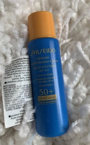 SHISEIDO Ultimate Sun Protection Lotion Wet Force SPF 50+  0.23 fl oz/7 ml - Picture 1 of 2