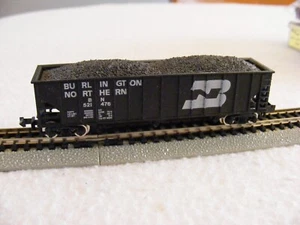 N Scale Atlas Burlington Northern Hopper car Loose Stock USED - Picture 1 of 1