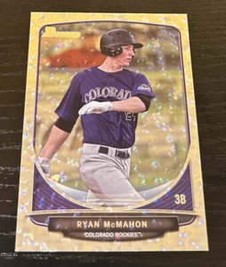 2013 Bowman Draft Ryan McMahon 1st Bowman Paper White Ice