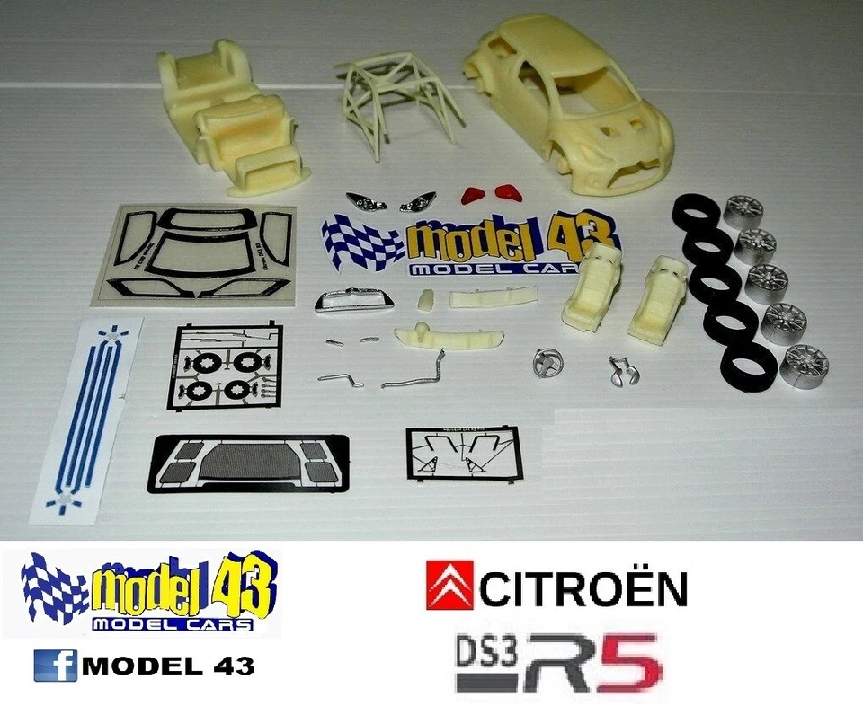 1/43  CITROEN  DS3 R5  -   KIT MONTAGGIO - - Immagine 1 di 1