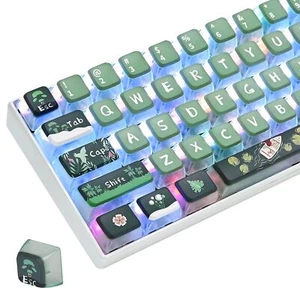 Pudding 60% Mechanische Tastatur Tastenkappen Set ASA Profil Custom Keycaps für Ch... - Bild 1 von 7