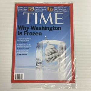 Time Magazine March 1, 2010 ~ Why Washington Is Frozen ~ New & Sealed - Picture 1 of 3