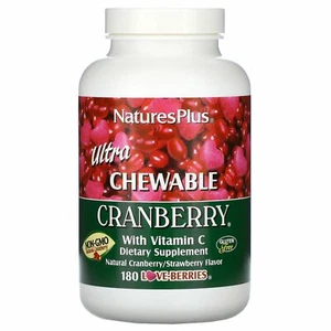 Nature's Plus, arándano ultra masticable con vitamina C, arándano/paja natural - Imagen 1 de 2