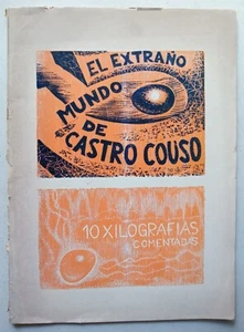 El Extraño Mundo de Castro Couso - Carpeta con 10 xilografías - (1970) - SIGNED - Imagen 1 de 13