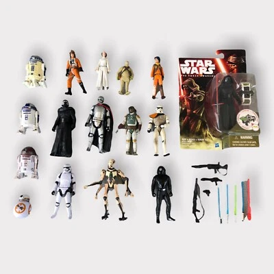 Hasbro Star Wars Episode VII The Force Awakens Rogue One 3.75" Action Figure Lot - Image 1 of 4