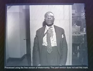 FOTÓGRAFO FAMOSO 1946 AFROAMERICANO Manhattan NEGATIVO ESCASO - Imagen 1 de 5