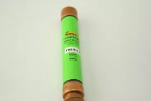 Fusibles energéticamente eficientes Bussmann Fusetron FRS-R-8 8A 600V nuevo stock antiguo - Imagen 1 de 4