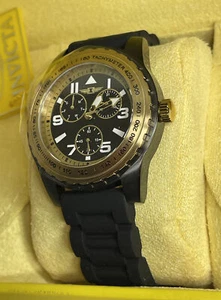 Invicta Hombre Modelo IBI36512 - Reloj Para Hombre Cuarzo Oro -45MM - NUEVO /ETIQUETAS/CAJA - Imagen 1 de 10