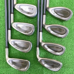 Juego de hierros XXIO para damas 5-9 Pw Aw Sw 8 piezas diestro MP200L grafito mujeres club de golf Dunlop - Imagen 1 de 14