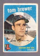 Venezuelan Topps 1959 Tom Brewer #38 Boston Red Sox BENCO VENEZUELA