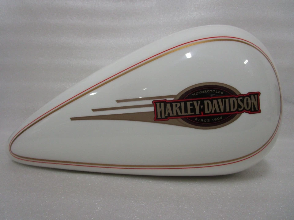 2008 Harley Davidson FLSTC Heritage Softail бензобак АРКТИЧЕСКИЙ БЕЛЫЙ - Изображение 1 из 4