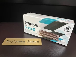 Suzuki S-48B Bass Chromatic Harmonica Sirius Series with CASE Made in Japan - Picture 1 of 11
