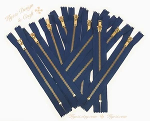 3 5 10 pcs Metal Teeth Closed End Zippers -10",12",14",16" inch zipper, Gauge 3 - Picture 1 of 80