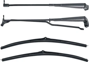 OER Recessed Black Wiper Arm & Blade Set For 1970-1981 Firebird and Camaro - Picture 1 of 3