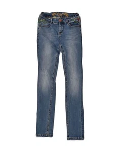 DESIGUAL Womens Skinny Jeans W26 L30 Blue Cotton TR12 - Picture 1 of 3