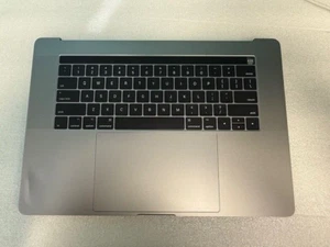 15" MacBook Pro Top Case with trackpad and battery A1707 2016-2017 - Picture 1 of 6