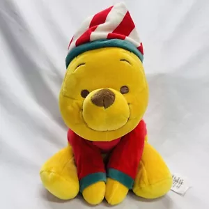 Peluche Winnie The Pooh Cuddleez 13” Vacaciones 2022 Parques Disney Navidad Bebé - Imagen 1 de 11