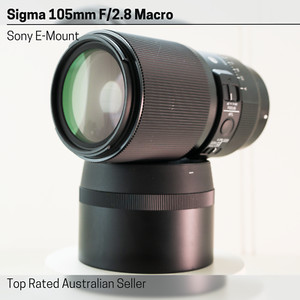 Sigma Art 105mm F/2.8 Macro DG DN Lens for Sony E-Mount