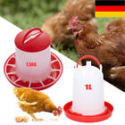1,5kg Hühnertränke + Futterautomat Set Geflügeltränke Hühner Gänse Küken Set DE