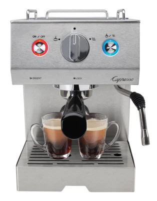 Capresso Cafe Select Professional Stainless Steel Espresso & Cappuccino Machine - Image 1 of 4
