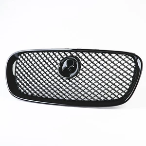 Griglia griglia anteriore abs nero lucido per Jaguar Xf 2009-2011 Xfr - Foto 1 di 3