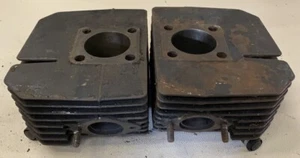 Benelli 250 2T Cast Iron Barrels x 2 - Early Model - 55mm Approx - Genuine - Picture 1 of 15