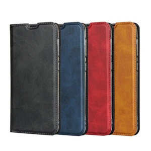 For Samsung Galaxy A10 Magnetic Leather Phone Case Protector Flip Wallet - Picture 1 of 7