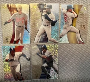 1998 Skybox Ex-2001 Baseball Set Griffey Thomas Ripken W/Stardate 2001 Set - Picture 1 of 4