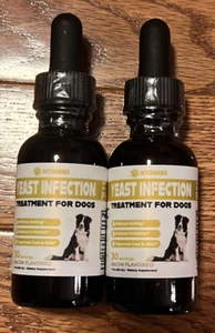 LOT OF 2- iVitamins Yeast Infection Healthy Itch Relief Treatment for Dogs Bacon - Picture 1 of 2