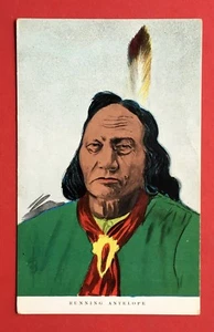 AK INDIANER Häuptling Running Antelope     ( 43215 - Bild 1 von 2