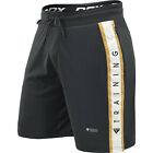 RDX pantaloncini da allenamento uomo T17 aura neri boxe jogging fitness sport da combattimento