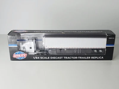 DCP First Gear - Mack Utility пустой белый полуприцеп - литой 1:64 - Изображение 1 из 4