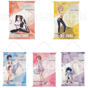 Rent A Girlfriend Chizuru Mizuhara etc. DMM B2 Tapestry Fabric Poster 5 set JPN - Picture 1 of 6