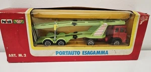 POLITOYS POLISTIL GIFTSET M2 PORTAUTO ESAGAMMA - 1/43 -  ORIGINAL MINT BOX - COL - Foto 1 di 10