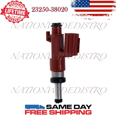 1x Injetor de Combustível Denso OEM para 2007 2008 2009 LEXUS LS460 4.6L V8 23250-38020 - Imagem 1 de 4