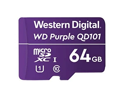 Western Digital Purple 64 GB microSDXC (wdd064g1p0c) - Image 1 of 3