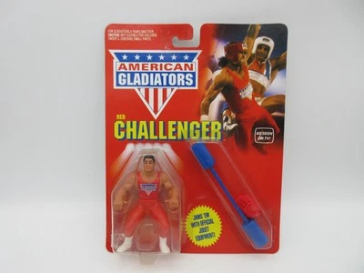 Figura de acción de colección American Gladiators RED CHALLENGER [Mattel, 1991] ¡NUEVA EN PAQUETE! Foto 1 de 3