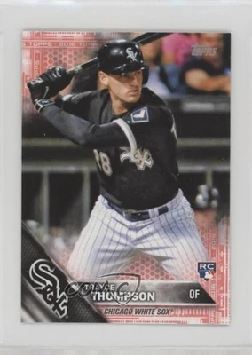 2016 Topps Mini Topps Online Exclusive Pink /5 Trayce Thompson #62 Rookie RC - Image 1 of 2