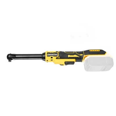 HARVOTEX 3/8" Cordless Ratchet Wrench Extended for Dewalt 20V Max Battery 65 Ft-lbs