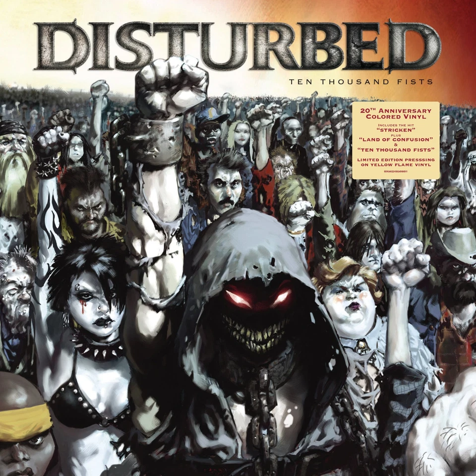 Disturbed Ten Thousand Fists (Yellow Flame 2Lp) Records & LPs New - Image 1 of 1