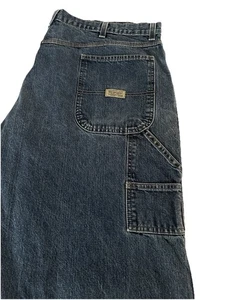 Mens Wrangler Denim Carpenter/Cargo Jeans Size  40x32 - Picture 1 of 5