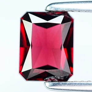 2.75Ct AAA Perfect Octagan 8.9x7 MM 100%Natural Purple Pink Mozambique Rhodolite - Picture 1 of 8