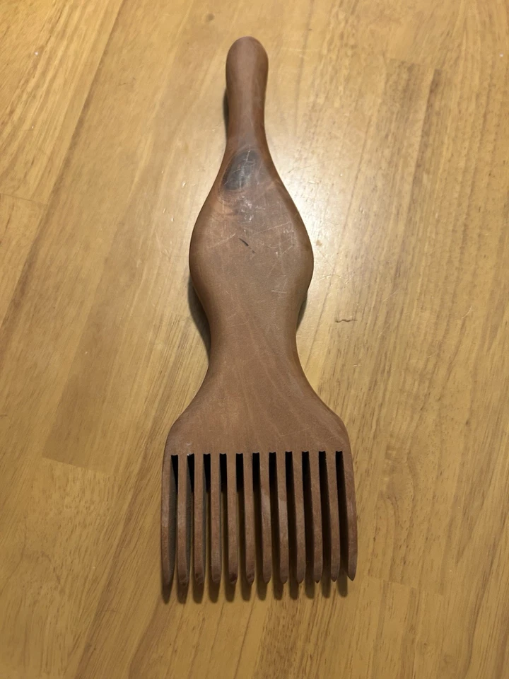 Handmade  Wood Tapestry Beater - Image 1 of 4