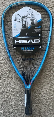 Head Innegra LASER Delta Frame Racquetball Racket Teal Blue White Black Red - Image 1 of 4
