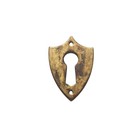 Antikmöbel Antik Möbel Beschlag Schlüsselblende Schlüsselschild 4096/00.01