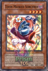Toon Masked Sorcerer DB2-EN120 Yugioh - Picture 1 of 1